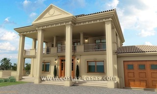 Villa de estilo clásico a la venta en la Milla de Oro en Marbella 0