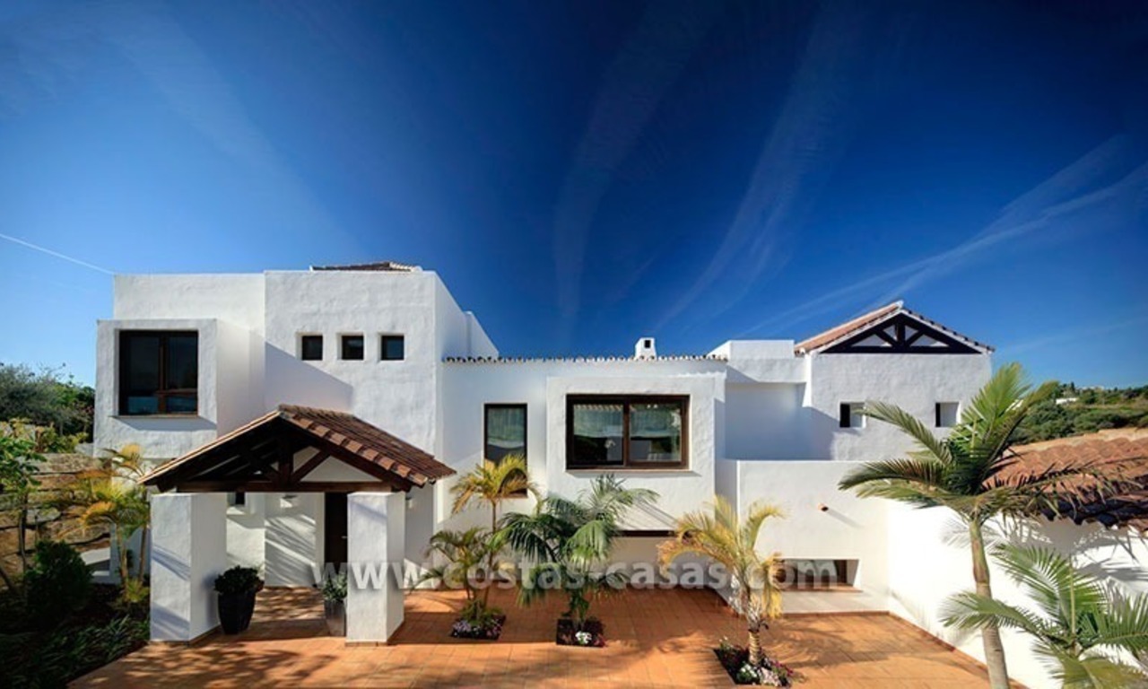 Villa de lujo contemporánea en segunda línea de golf a la venta en Marbella – Benahavis 3