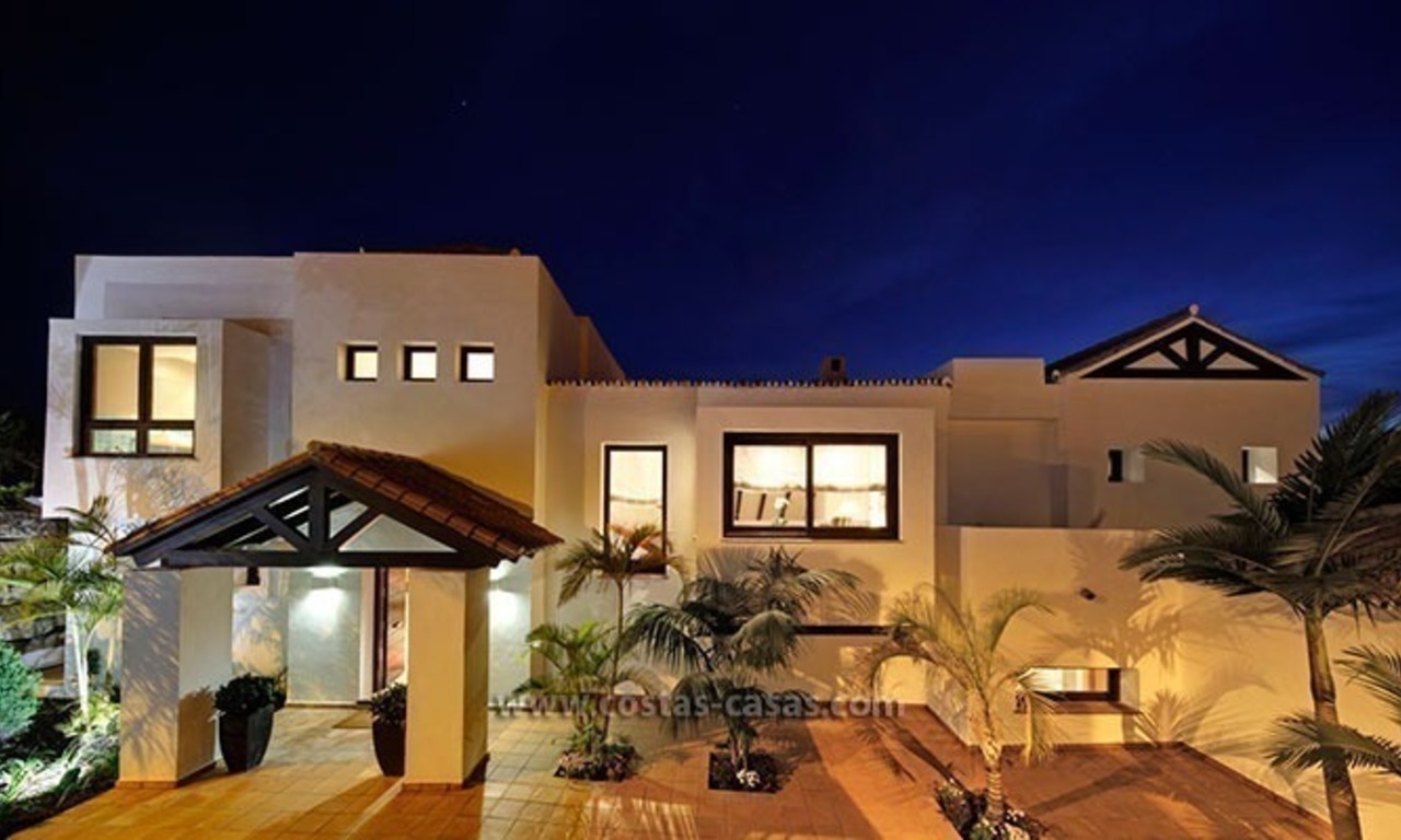 Villa de lujo contemporánea en segunda línea de golf a la venta en Marbella – Benahavis 30