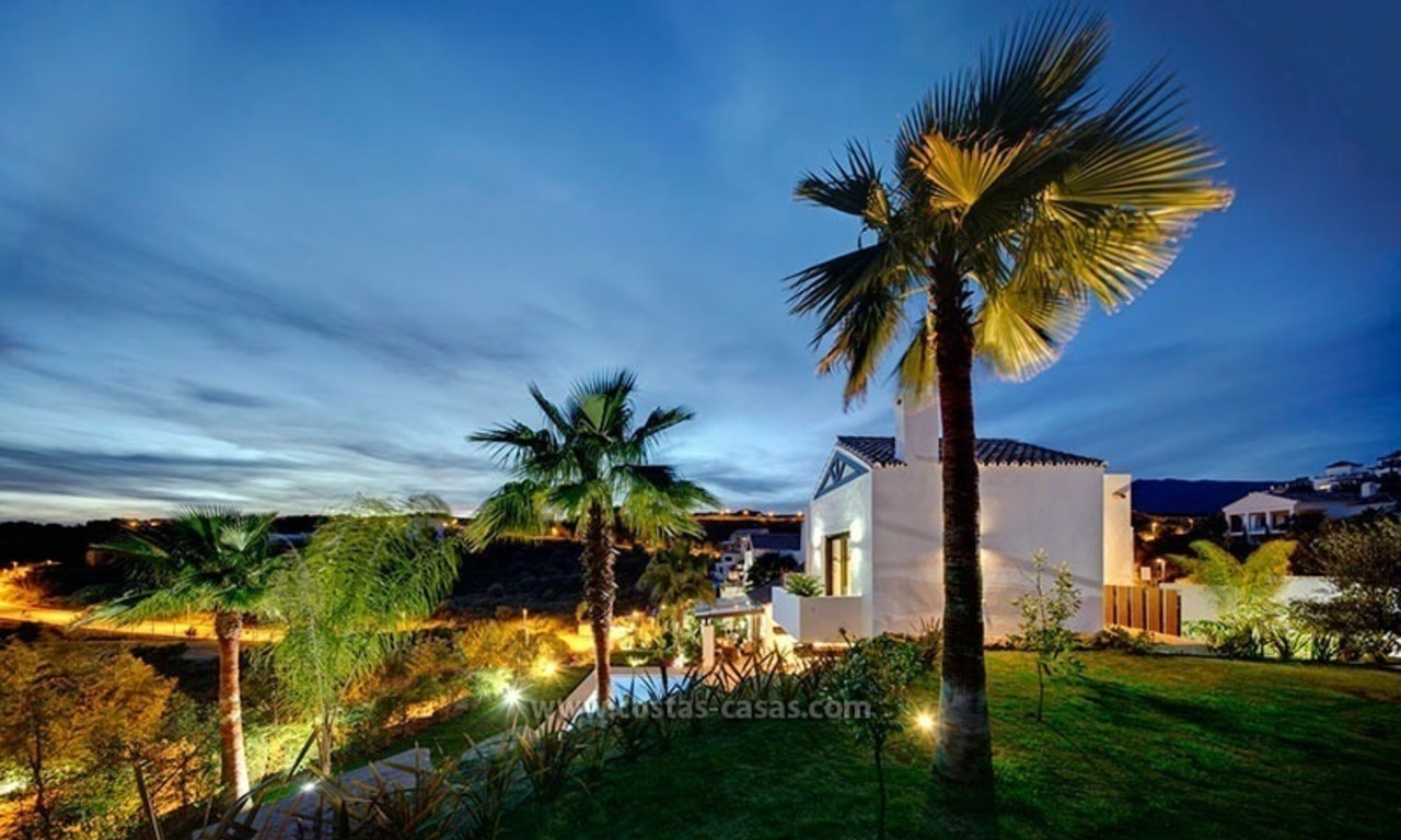 Villa de lujo contemporánea en segunda línea de golf a la venta en Marbella – Benahavis 34