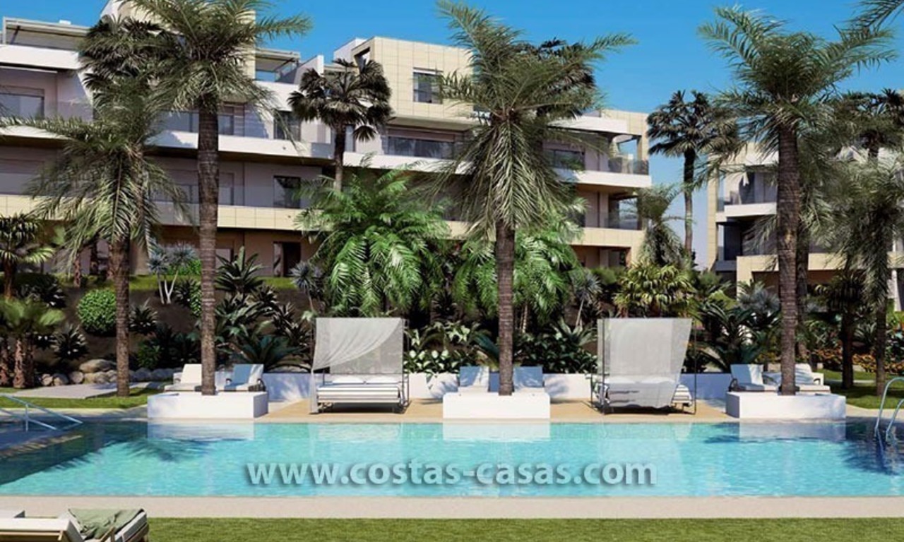 En venta: Nuevos apartamentos modernos en la playa en Estepona 3
