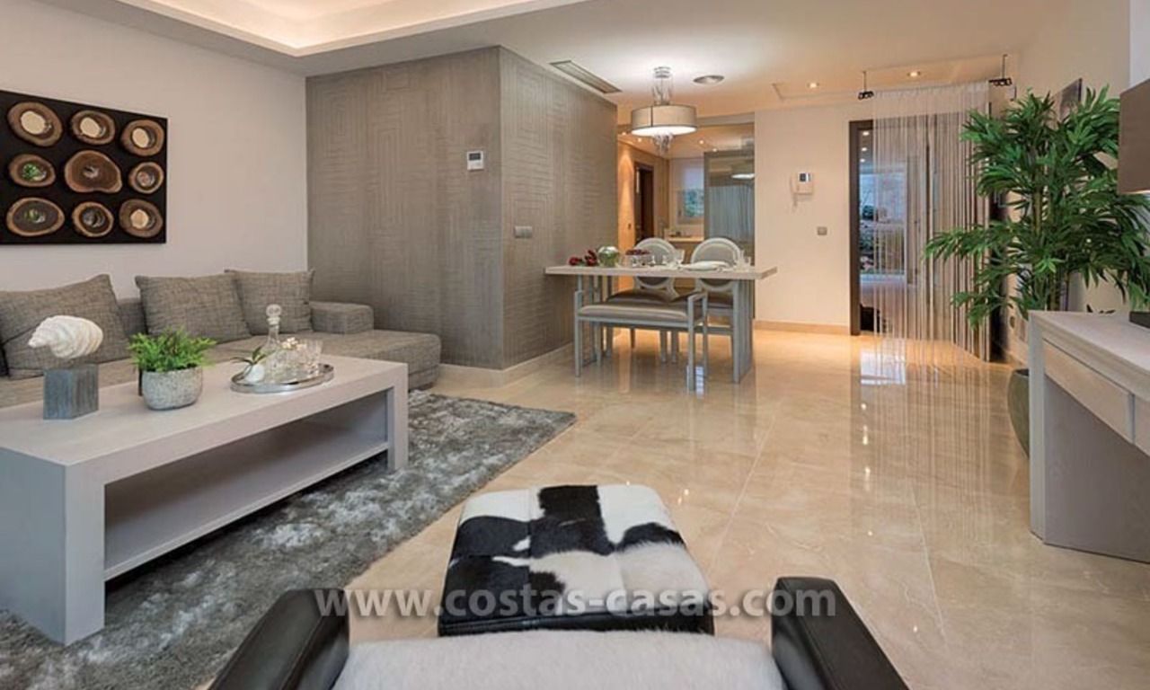 En venta: Nuevos apartamentos modernos en la playa en Estepona 5