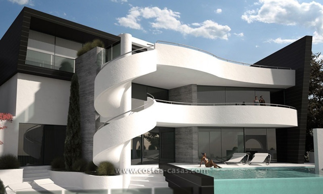 En Venta: Nueva villa de lujo moderna en Marbella 0