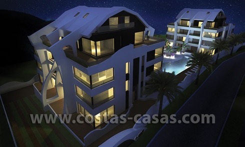 En Venta: Nuevos apartamentos de diseño moderno cerca de la playa en Marbella 