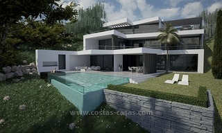 Nueva villa de lujo moderna a la venta en Marbella 1