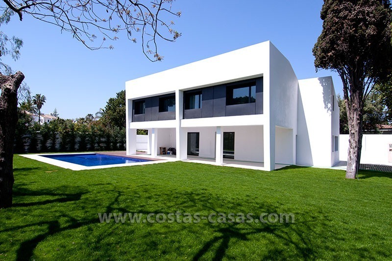 Nueva Villa moderna de lujo a la venta en Marbella