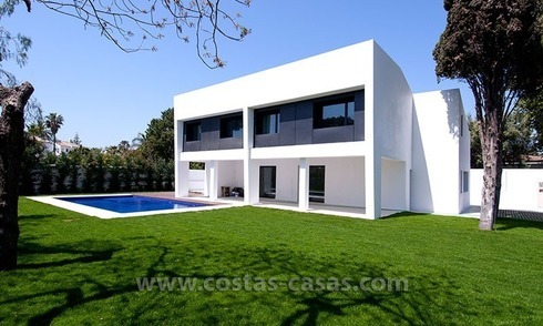 Nueva Villa moderna de lujo a la venta en Marbella 