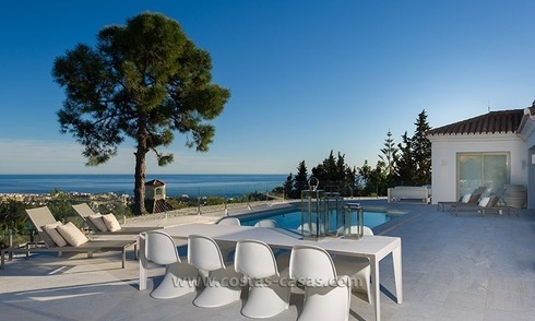 En venta: Villa moderna de lujo, exclusiva zona, Milla de Oro - Marbella 