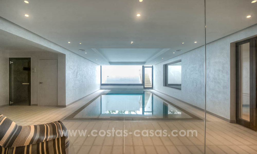 Villa de estilo contemporáneo en venta en La Zagaleta entre Benahavís y Marbella 22724
