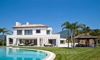 Villa de estilo contemporáneo en venta en La Zagaleta entre Benahavís y Marbella 22726 