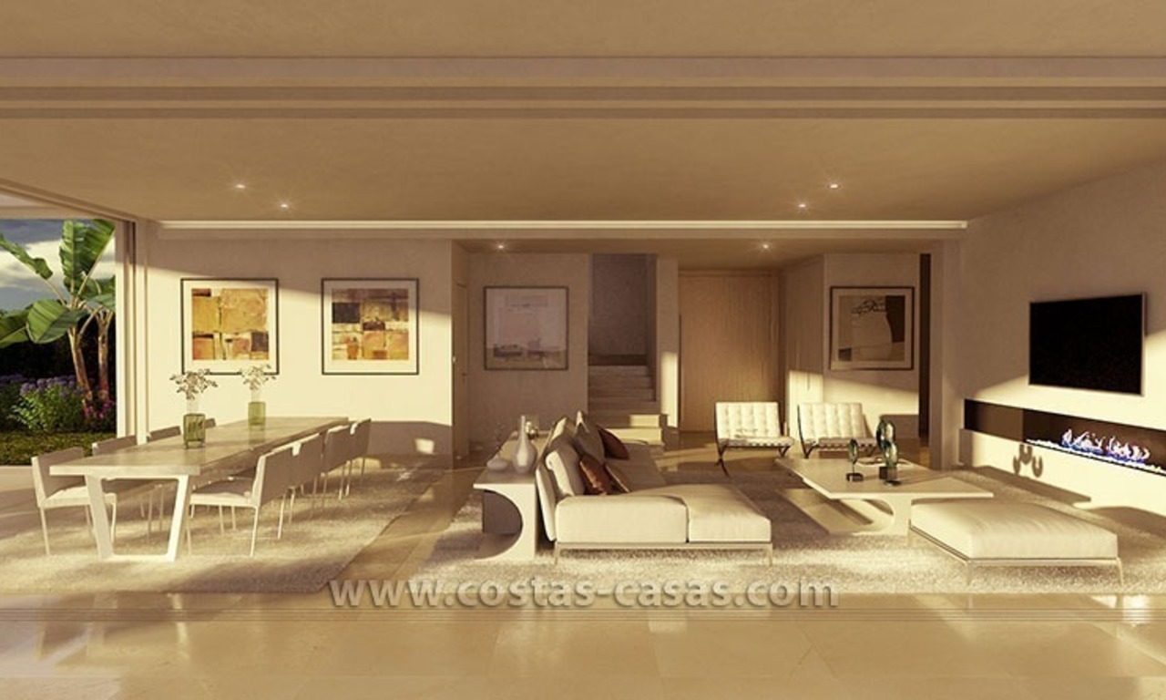Villa nueva moderna de lujo en venta en el Este de Marbella 3