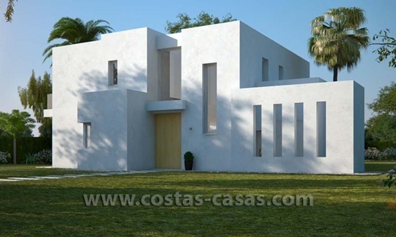 Nueva Villa contemporánea y espaciosa en venta en Marbella Este 2