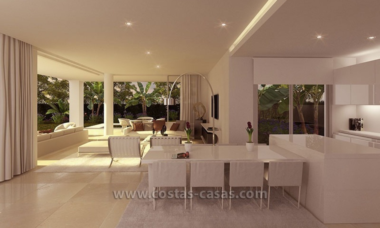 Nueva Villa contemporánea y espaciosa en venta en Marbella Este 4