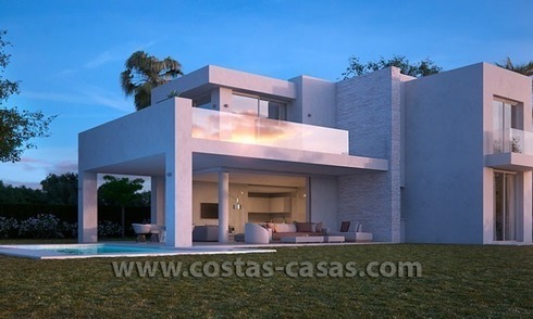Nueva Villa moderna en venta en Marbella Este 