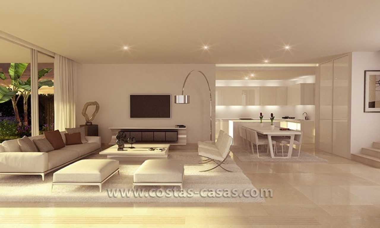 Nueva Villa moderna en venta en Marbella Este 3