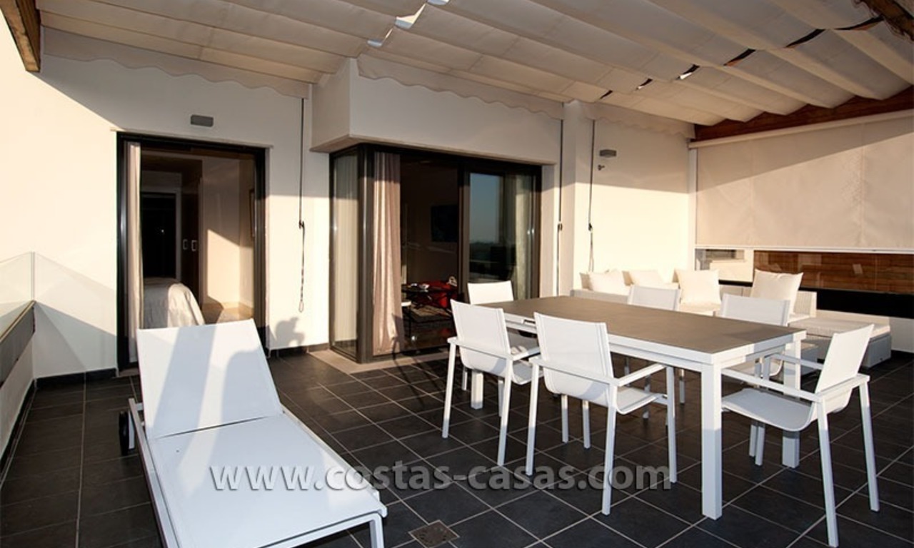 En alquiler para vacaciones: Apartamento a estrenar de lujo en Golf Resort con vistas al mar, entre Marbella y Estepona 7