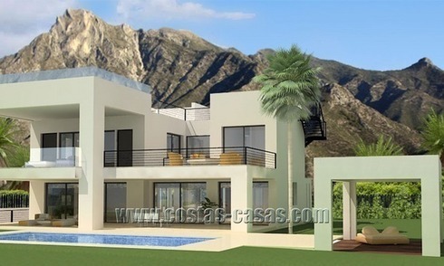 En Venta: Villa moderna de lujo en la Milla de Oro de Marbella 