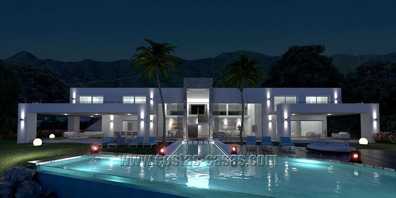 Nueva villa de lujo moderna en venta en Marbella, Costa del Sol