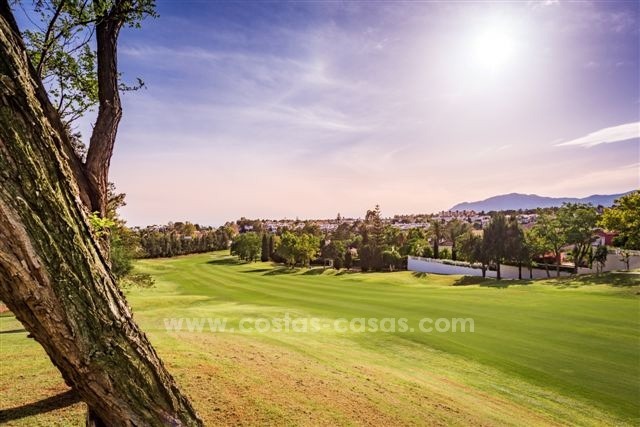 Ganga! Hermosa villa en primera línea de golf en venta en San Pedro, Marbella 10805