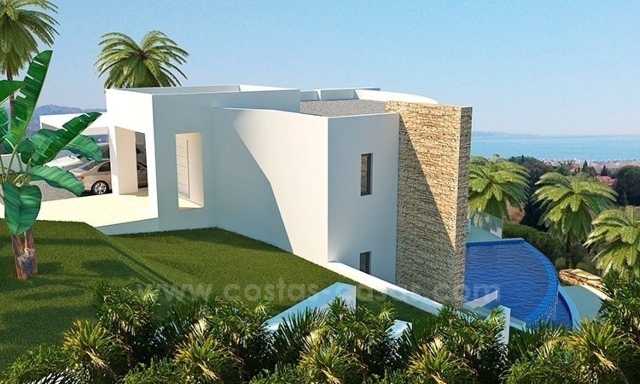 Villas de lujo de estilo moderno en venta en Marbella – Benahavis 4