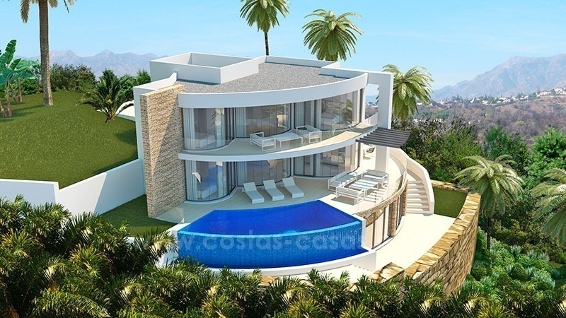 Villa de lujo de estilo moderno en venta en Benahavis - Marbella