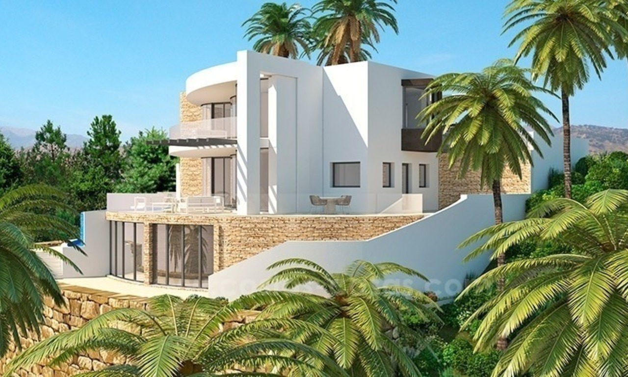 Villa de lujo de estilo moderno en venta en Benahavis - Marbella 2