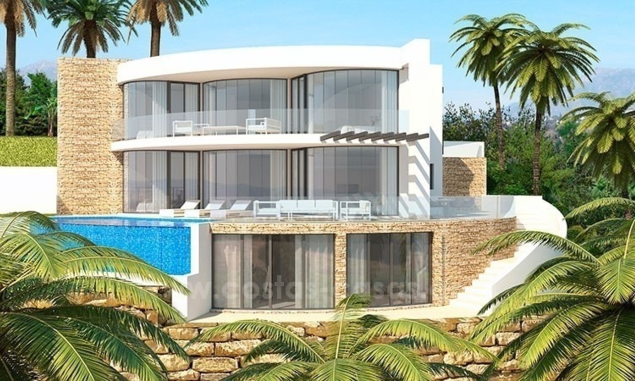 Villa de lujo de estilo moderno en venta en Benahavis - Marbella 1