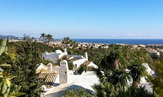 Villa excepcional con vistas al mar a la venta en Sierra Blanca, Milla de Oro, Marbella 23082 