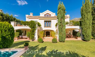 Villa excepcional con vistas al mar a la venta en Sierra Blanca, Milla de Oro, Marbella 29099 