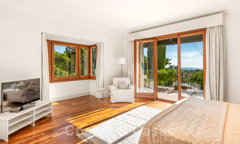 Villa excepcional con vistas al mar a la venta en Sierra Blanca, Milla de Oro, Marbella 29101