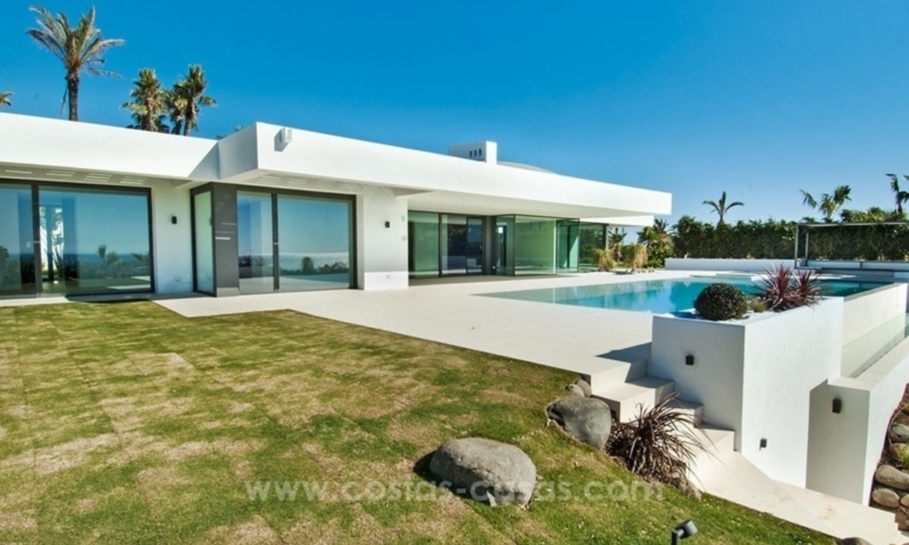 Nueva Villa moderna en venta en la Milla de Oro de Marbella 7