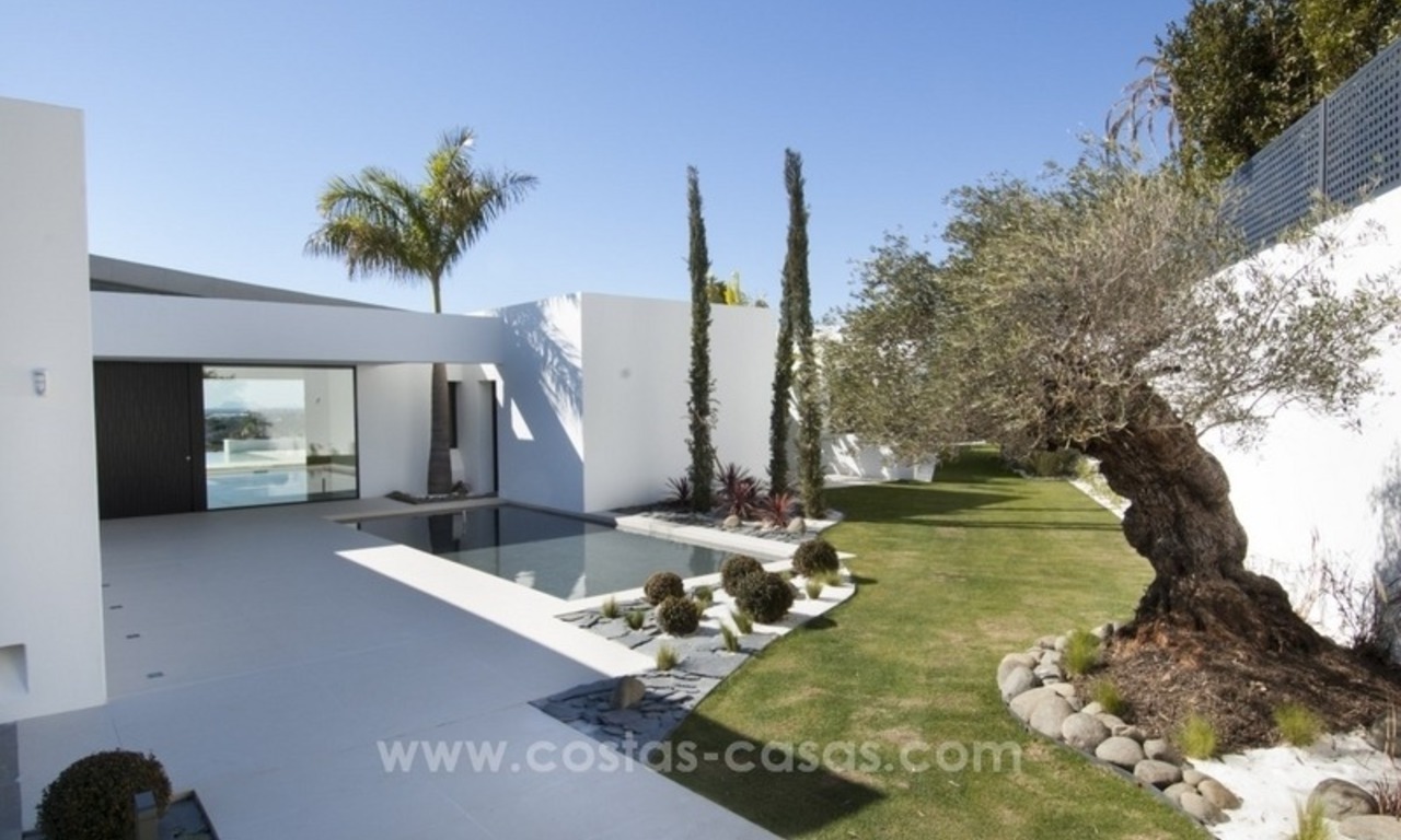 Nueva Villa moderna en venta en la Milla de Oro de Marbella 10