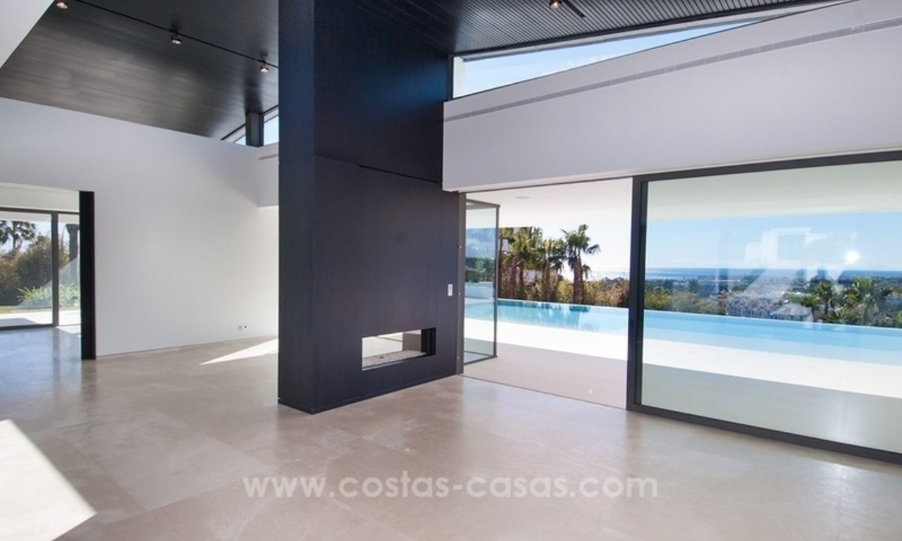 Nueva Villa moderna en venta en la Milla de Oro de Marbella 14