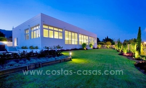 Villa de diseño en venta en el centro de Marbella 