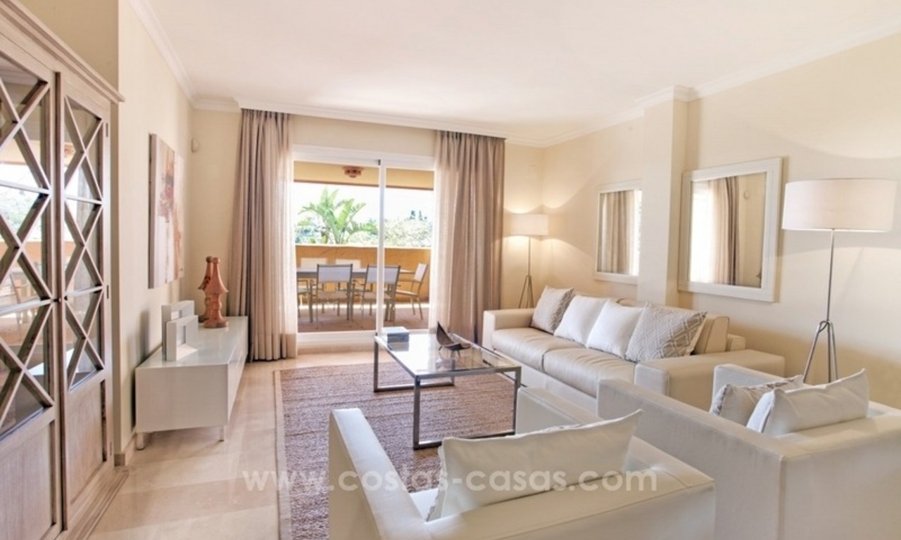 Apartamentos en primera línea de golf en venta en Marbella Este 7