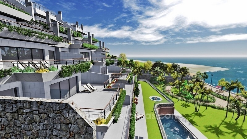 Apartamentos en venta en primera línea de playa, Estepona