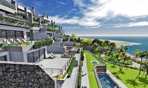 Apartamentos en venta en primera línea de playa, Estepona 