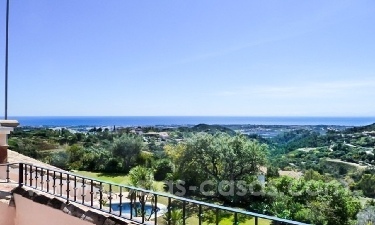 Villa en venta con vistas al mar en La Zagaleta, Benahavis - Marbella 1