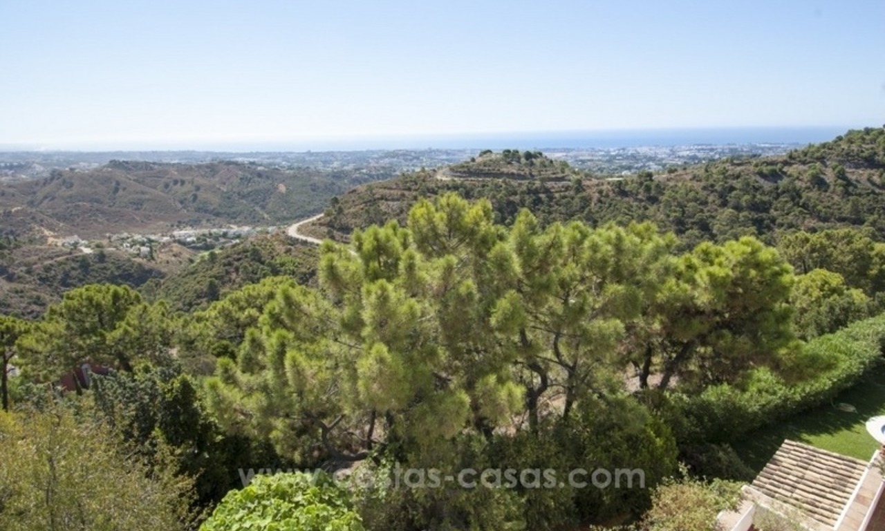 Magnífica y elegante villa Encanto provenzal en exclusiva en El Madroñal - Benahavis, con excepcionales vistas al mar 35