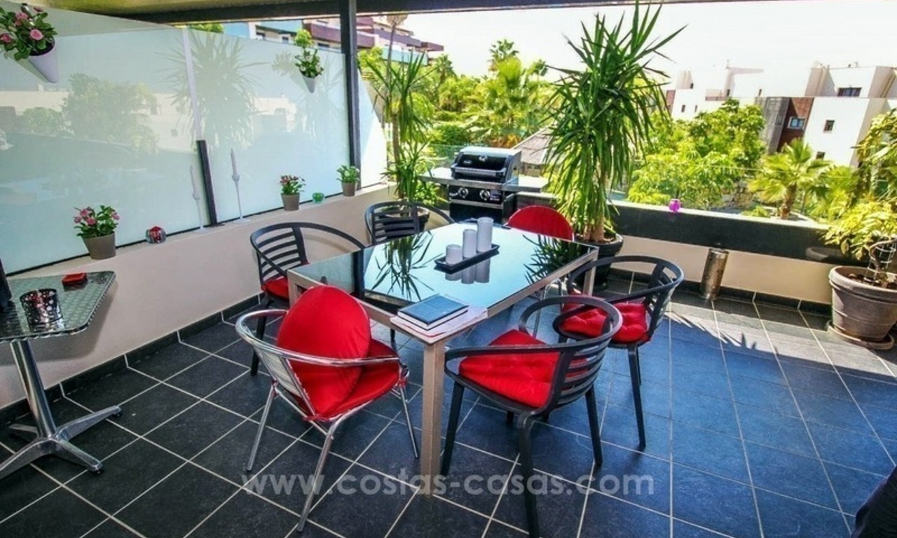 En venta: precioso apartamento moderno, con vistas al mar en la zona de Benahavis - Marbella 7