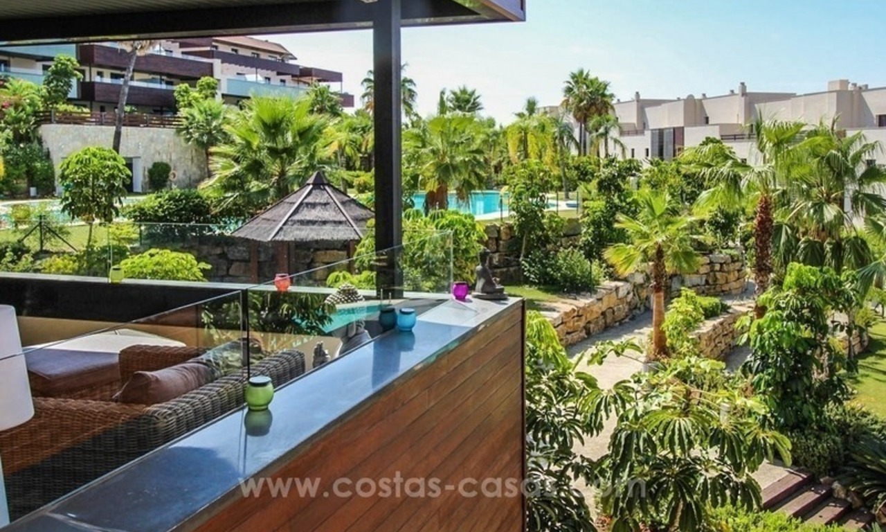 En venta: precioso apartamento moderno, con vistas al mar en la zona de Benahavis - Marbella 6