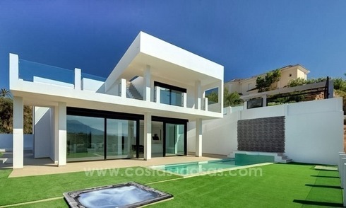 Villa moderna de nueva construcción en venta al Este de Marbella 