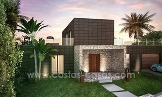 Nuevas villas modernas en venta en la Costa del Sol, entre Estepona y Casares 1