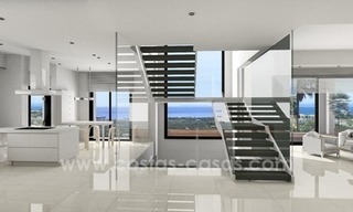 Nueva villa moderna a estrenar a la venta en Marbella Este 1