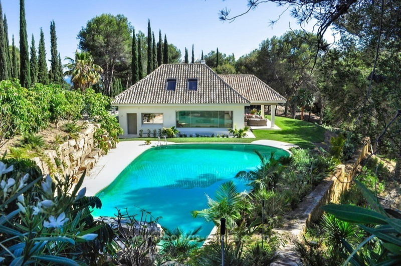 Nueva villa contemporánea de lujo de primera línea de golf en venta, este de Marbella