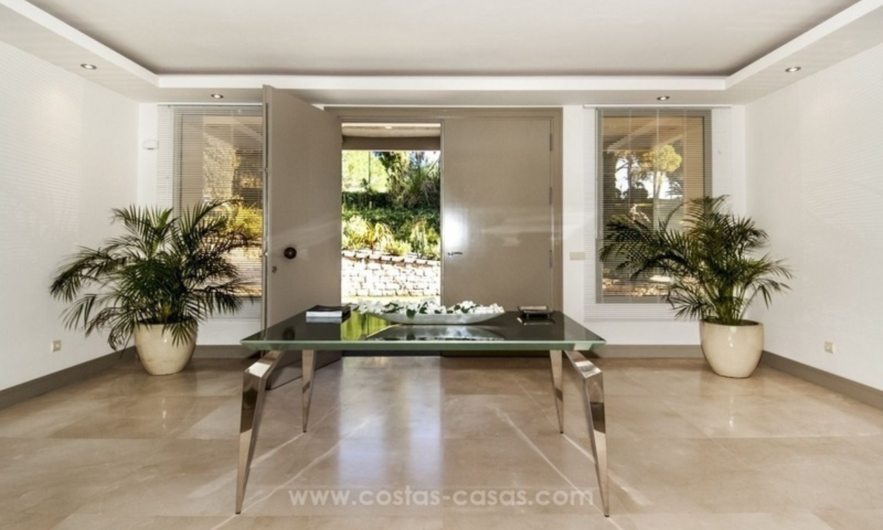 Nueva villa contemporánea de lujo de primera línea de golf en venta, este de Marbella 15