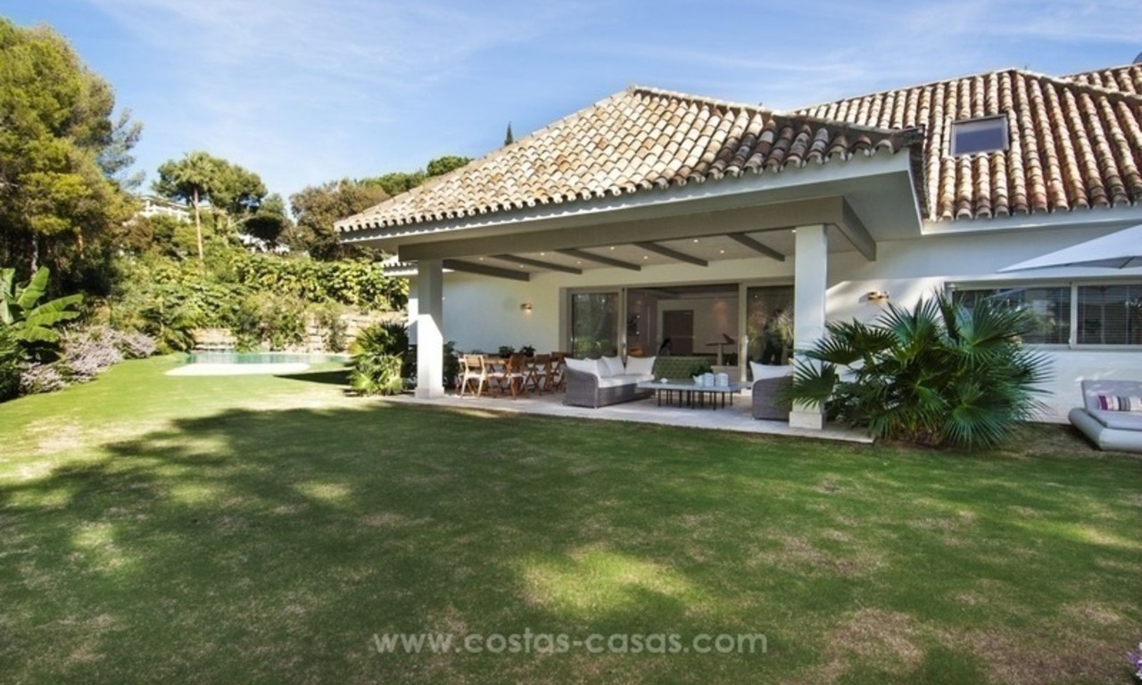 Nueva villa contemporánea de lujo de primera línea de golf en venta, este de Marbella 8