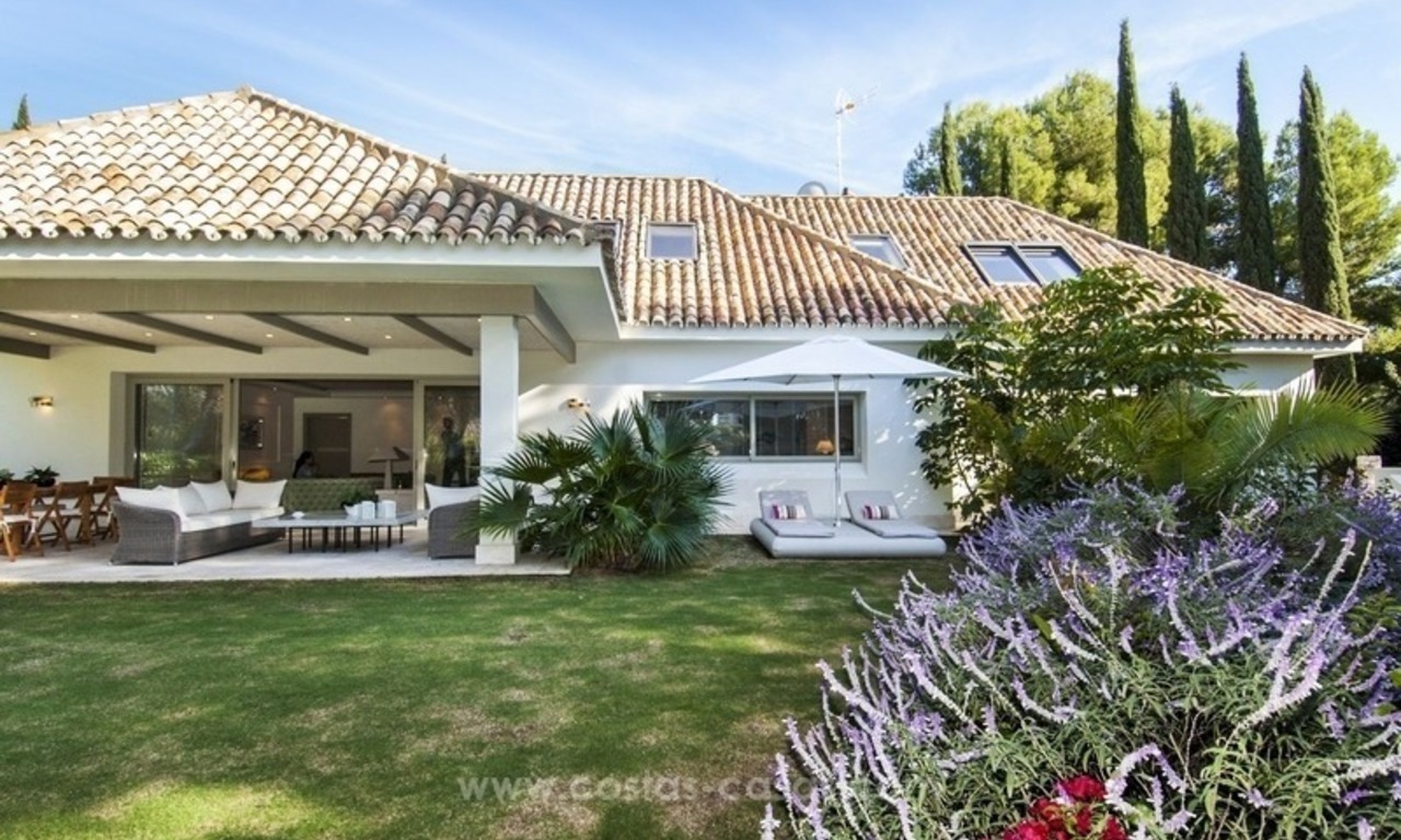 Nueva villa contemporánea de lujo de primera línea de golf en venta, este de Marbella 9