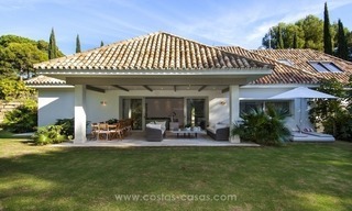 Nueva villa contemporánea de lujo de primera línea de golf en venta, este de Marbella 10