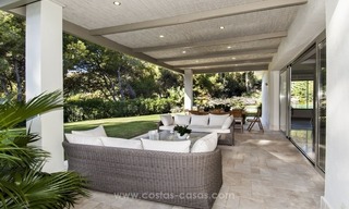 Nueva villa contemporánea de lujo de primera línea de golf en venta, este de Marbella 12